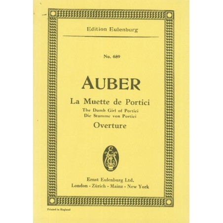 LA MUETTE DE PORTICI - OVERTURE