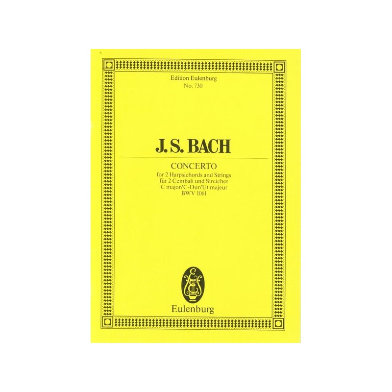 KONZERT C-DUR BWV.1061
