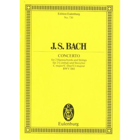 KONZERT C-DUR BWV.1061