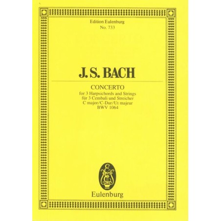 KONZERT C DUR BWV 1064