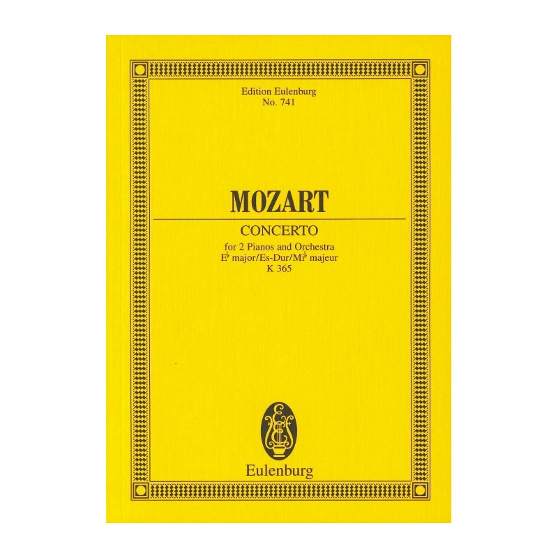 KLAVIERKONZERT MI B M KV.365