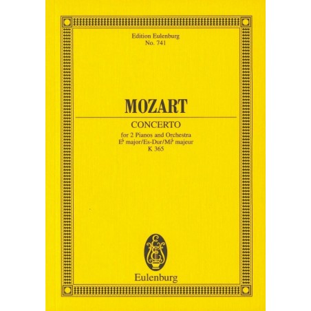 KLAVIERKONZERT MI B M KV.365