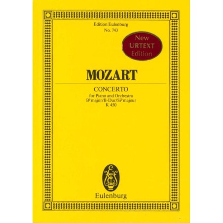 KLAVIERKONZERT B-DUR K.450