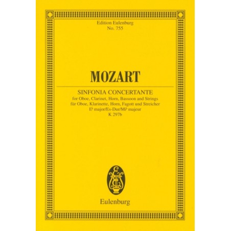 SINFONIA CONCERTANTE E FLAT-MAJOR K.297B