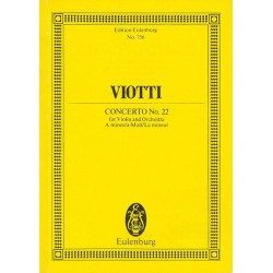 VIOLINKONZERT 22 A-MOLL