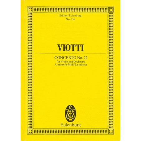VIOLINKONZERT 22 A-MOLL