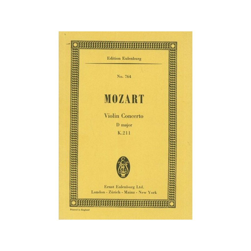 VIOLINKONZERT RE M