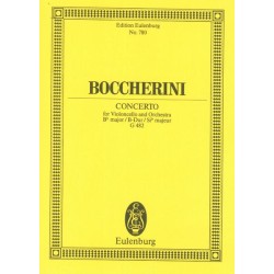 VIOLONCELLOKONZERT B-DUR G.482 (STURZENEGGER)