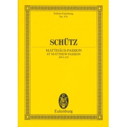 MATTHAUS PASSION SWV.79