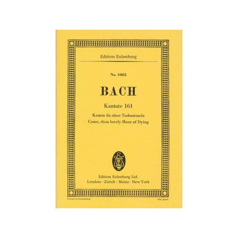 CANTATA BWV.161