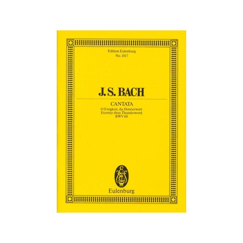 CANTATA A-MAJOR BWV.60 (OP.81)