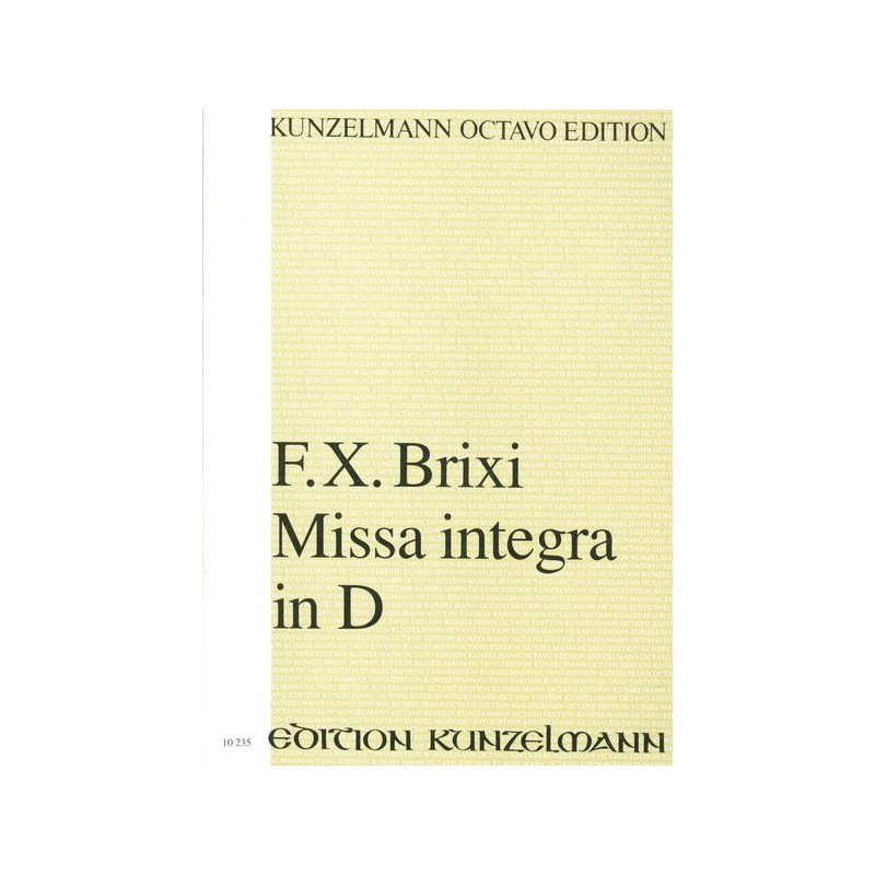 MISSA INTEGRA IN D