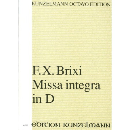MISSA INTEGRA IN D