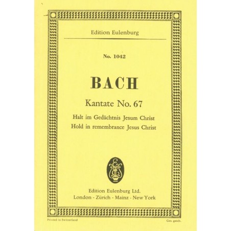 CANTATA 67
