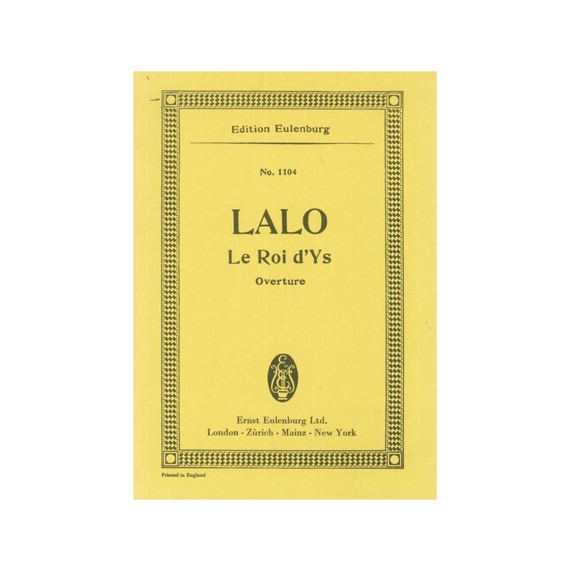 LE ROI D'YS - OVERTURE