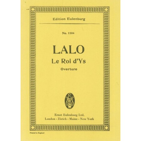 LE ROI D'YS - OVERTURE