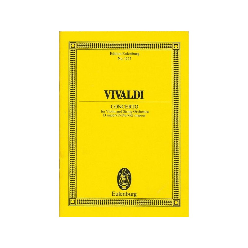 VIOLINZONZERT 12 D DUR