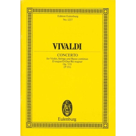VIOLINKONZERT D-DUR OP.7/11