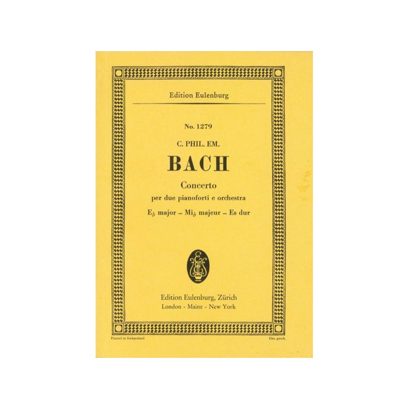 CONCERTO E FLAT-MAJOR