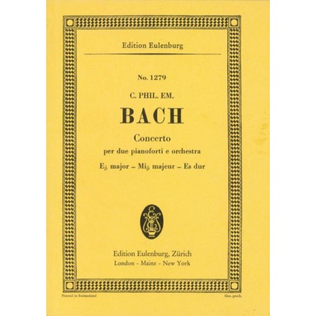 CONCERTO E FLAT-MAJOR