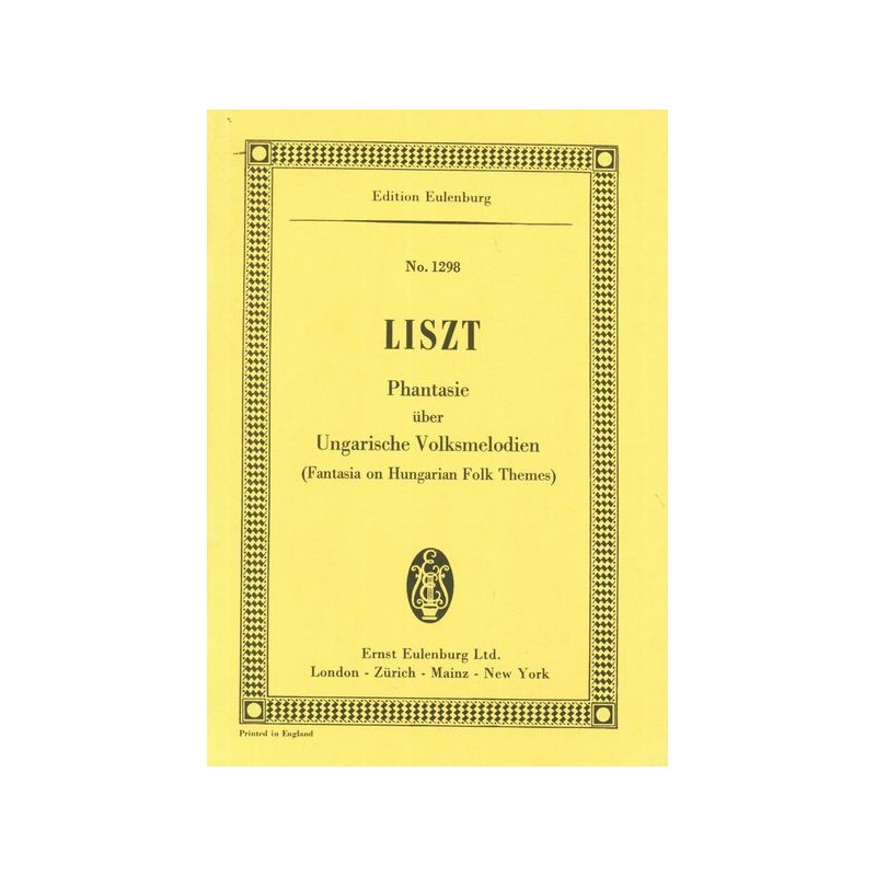 FANTASIA ON HUNGARIAN FOLK THEMES