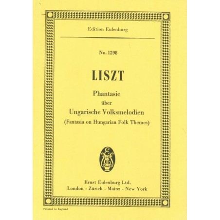 FANTASIA ON HUNGARIAN FOLK THEMES