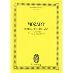 SERENADE K.203 AND MARCH K.237 D-DUR