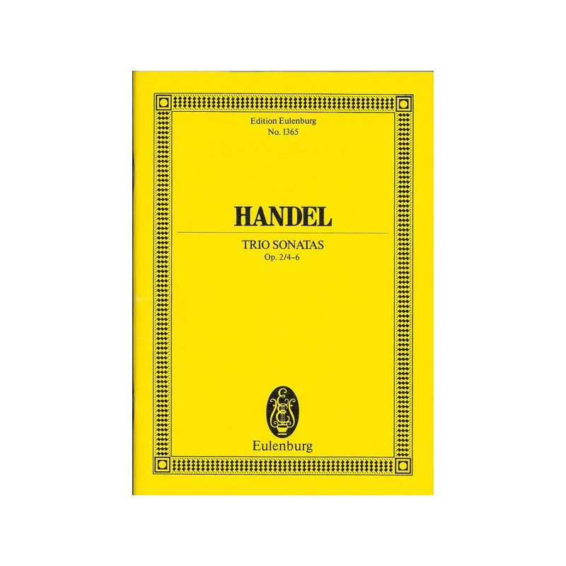 TRIO SONATAS OP.2/4-6
