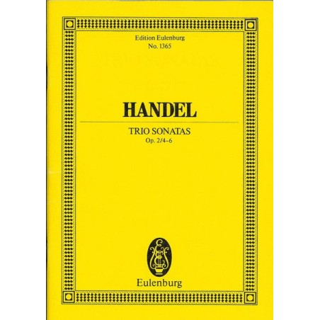 TRIO SONATAS OP.2/4-6