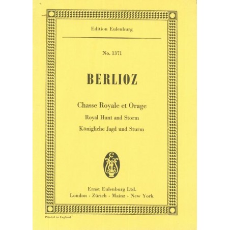 CHASSE ROYAL ET ORAGE (OPERA EPICA "LES TROYENS")