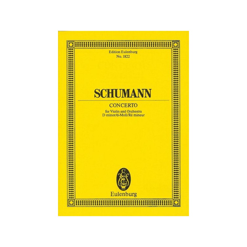 CONCERTO FOR VIOLIN AND ORCHESTRA IN D MINOR