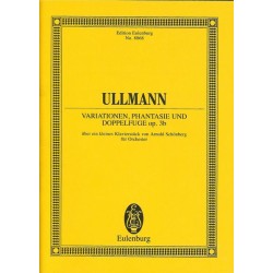 VARIATIONS, PHANTASY AND DOUBLE FUGUE OP.3B