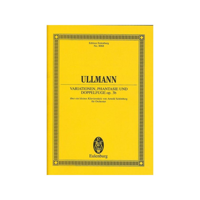 VARIATIONS, PHANTASY AND DOUBLE FUGUE OP.3B