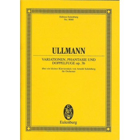 VARIATIONS, PHANTASY AND DOUBLE FUGUE OP.3B