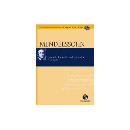 CONCERTO FOR VIOLIN AND ORCHESTRA E-MINOR OP.64