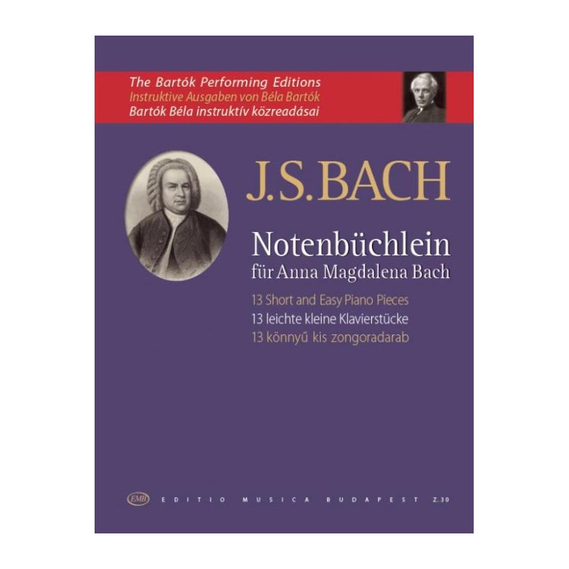 NOTENBUCHLEIN FUR ANNA MAGDALENA BACH (13 PIECES)