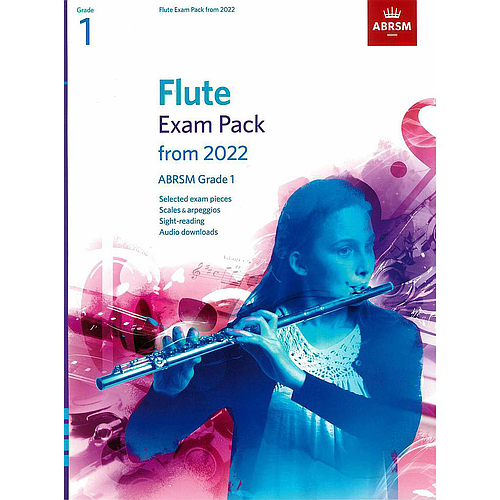 Flute Exam Pack from 2022 Grade 1
