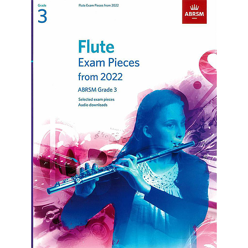 Flute Exam Pieces from 2022 Grade 3