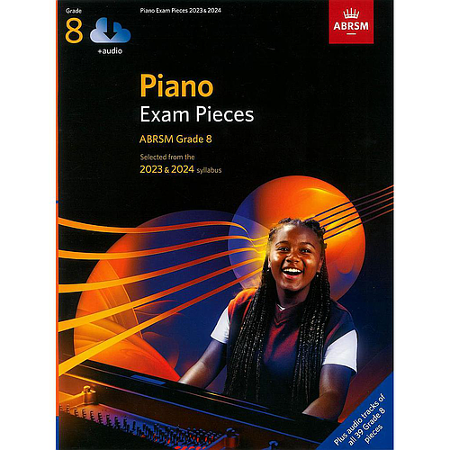 Piano Exam Pieces 2023 & 2024 Grade 8 + audio