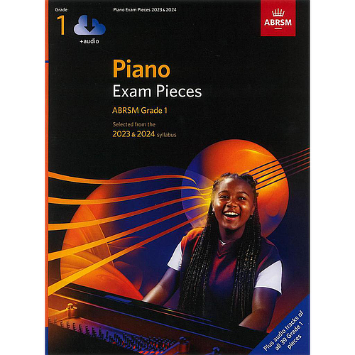 Piano Exam Pieces 2023 & 2024 Grade 1 + audio