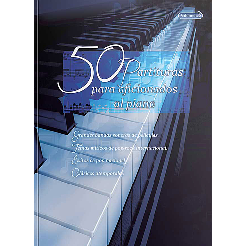 50 Partituras para aficionados al piano vol.3