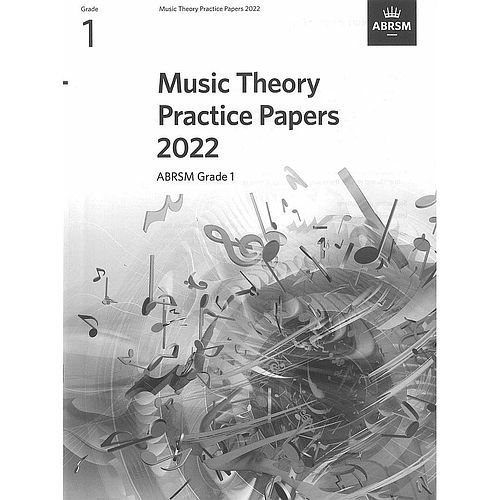 Music Theory Practice Papers 2022 Grade 1