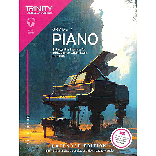 Piano Exam Pieces Plus Exercises from 2023 Grade 7 (Extended Edition)