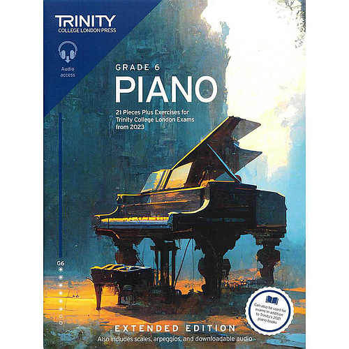 Piano Exam Pieces Plus Exercises from 2023 Grade 6 (Extended Edition)