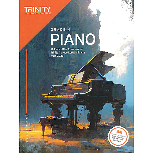 Piano Exam Pieces Plus Exercises from 2023 Grade 4