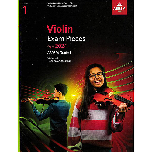 Violin Exam Pieces from 2024 Grade 1