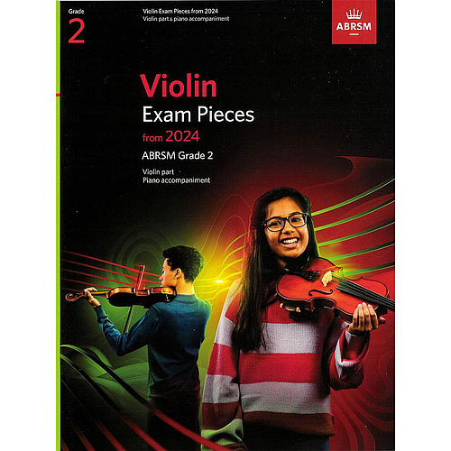 Violin Exam Pieces from 2024 Grade 2